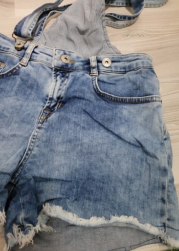 Mavi Denim Askılı şort - Görsel 6