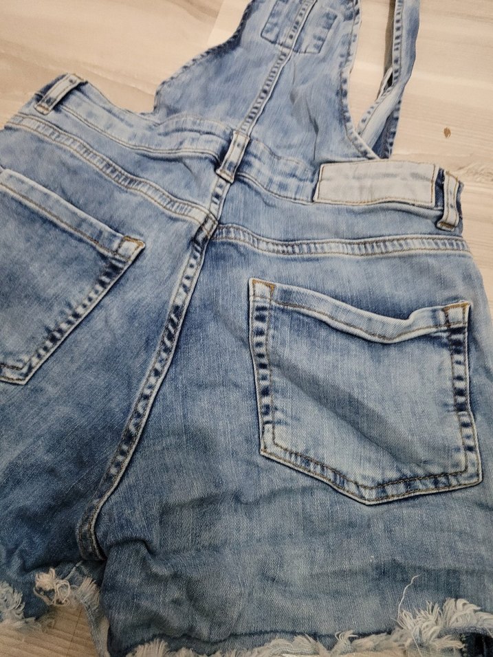 Mavi Denim Askılı şort - Görsel 4