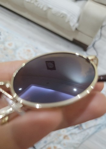 Parlak Oval Tokalı Kadın Gözlüğü - Görsel 7