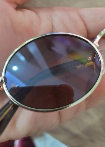 Parlak Oval Tokalı Kadın Gözlüğü - Görsel 6