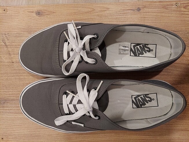 44 Beden gri Renk Vans 44 numara