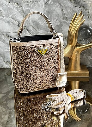 Prada PRADA PANİER SATİN BAG NEW MODEL