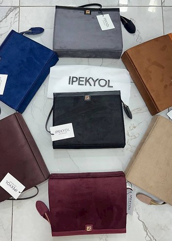ipekyol Minimalist Suet Canta