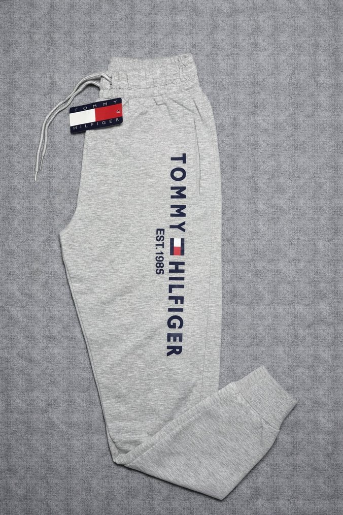 Gri Tommy Hilfiger Erkek Eşofman Altı - Görsel 2