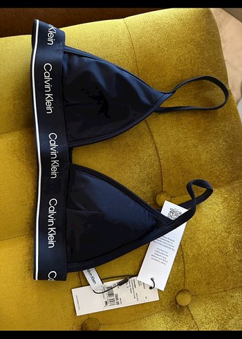 36 Beden siyah Renk Calvin Klein lacivert bikini takımı