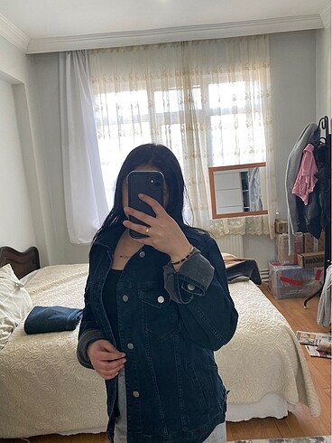 Diğer Unisex kot ceket