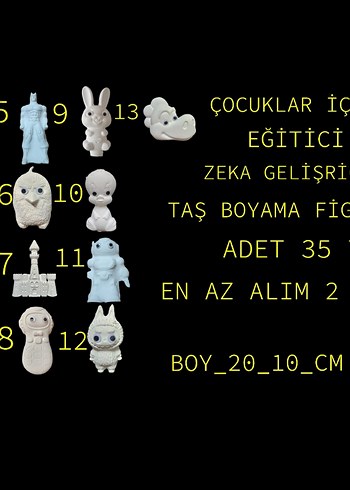 egıtıcı gözlü boyama figür tane 35