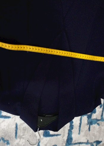 l Beden lacivert Renk l beden Düğmeli Lacivert Kadın Blazer Ceket