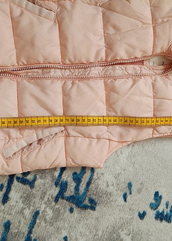 8 yaş Kız Çocuk Pembe Kapüşonlu Yelek - Görsel 8