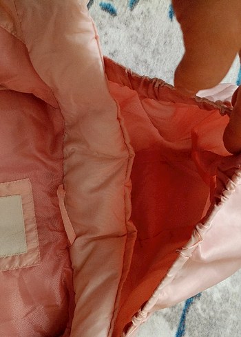 8 yaş Kız Çocuk Pembe Kapüşonlu Yelek - Görsel 5