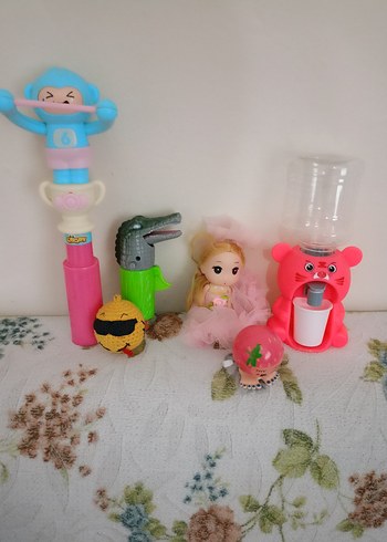 Renkli Çocuk Oyuncakları Seti - Pembe - Görsel 2