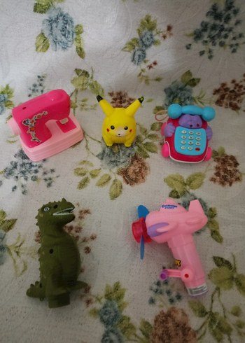 Renkli Çeşitli Mini Oyuncak Seti - Görsel 2