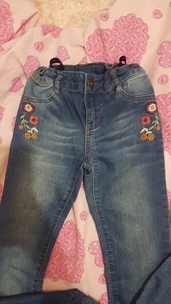 LC Waikiki Kız çocuk mavi kot pantolon 