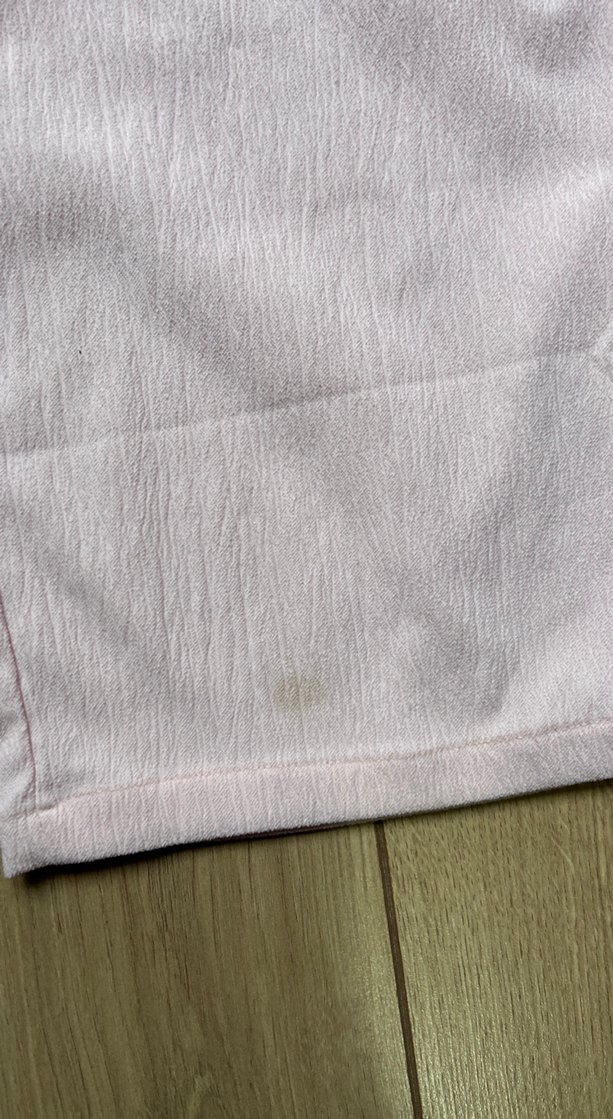 Pembe Keten Kadın Pantolon - Görsel 2