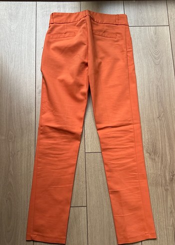 Turuncu Kadın Kumaş Pantolon - Görsel 2