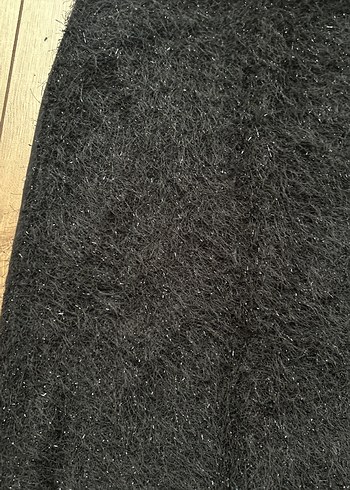 Siyah Kürklü Midi Kalem Etek - Görsel 2