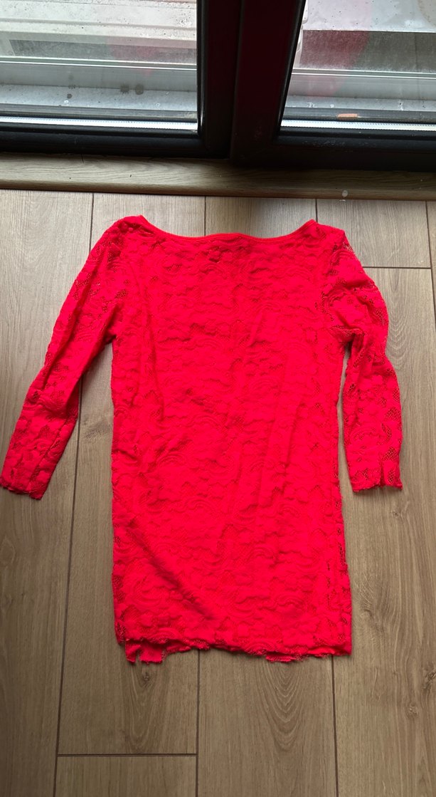 Dantel Detaylı neon Kadın Triko Bluz - Görsel 2