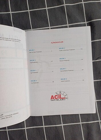 Acil matematik problemler kitabi