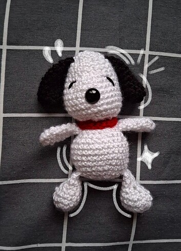 Snoppy Peluş Örgü