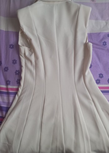 Zara (ETİKETLİ) ZARA KREP MINI ELBISE