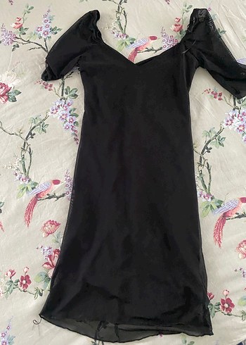 Tül mini elbise - Görsel 4