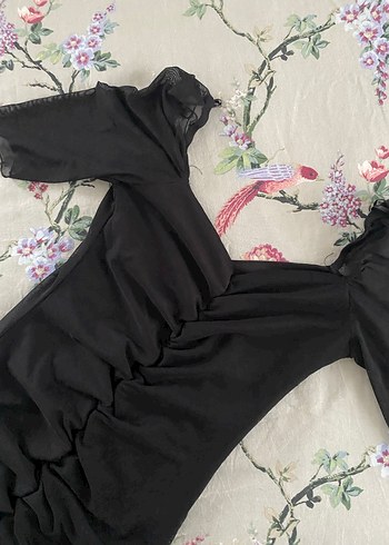 Tül mini elbise - Görsel 2