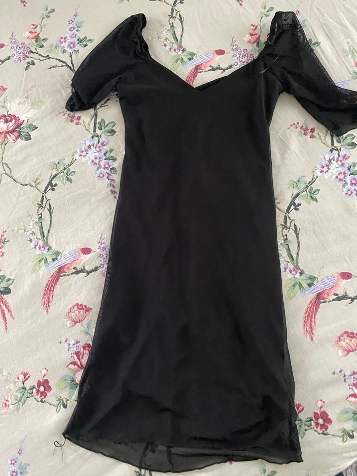 Tül mini elbise - Görsel 4