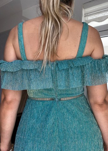 Askılı abiye - Görsel 9