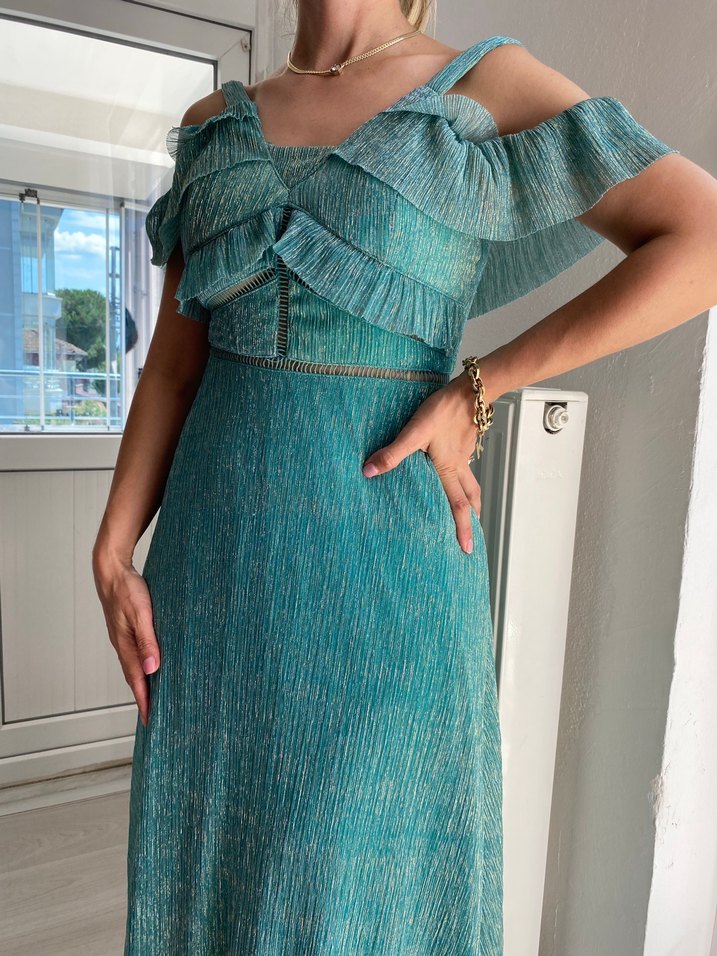 Askılı abiye - Görsel 4