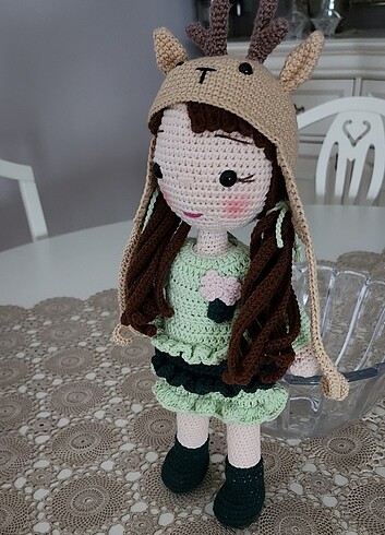 Diğer #amigurumi kız bebek