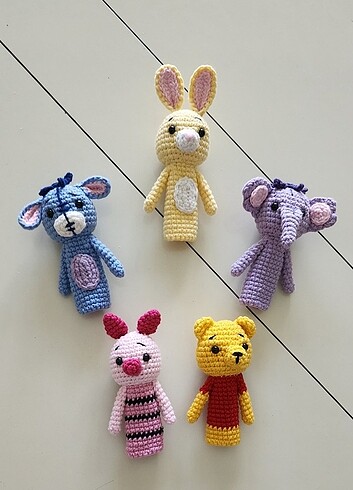 #amigurumi parmak kukla 