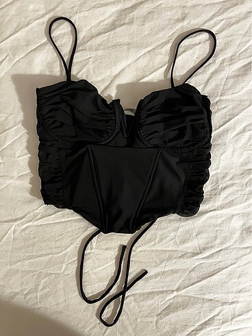 Siyah korse crop
