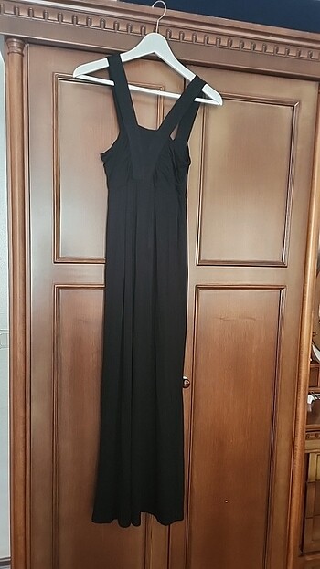 Siyah penye elbise