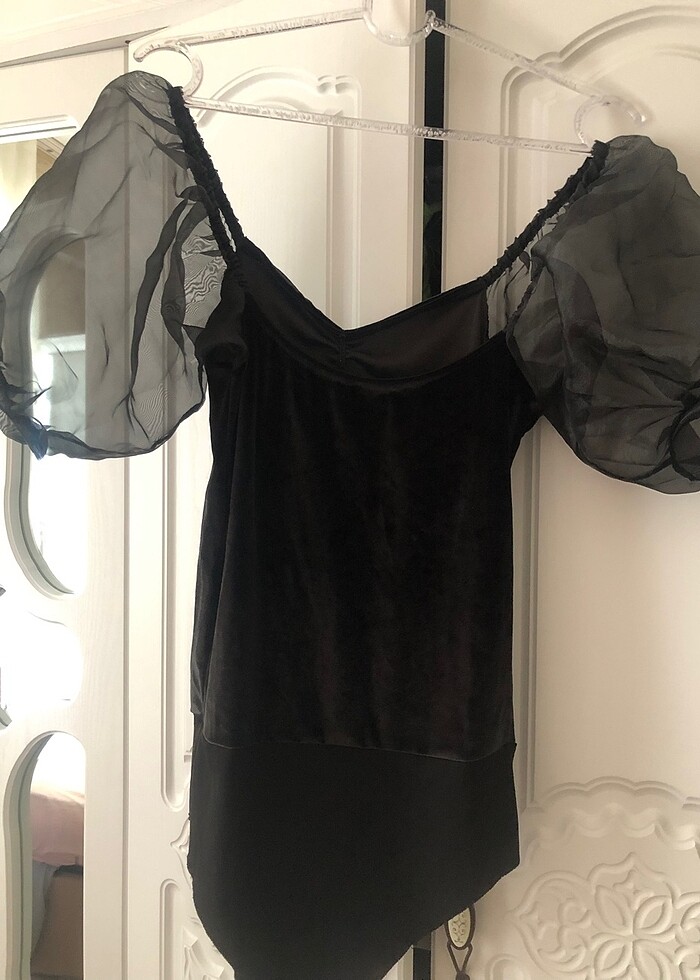 Kol detaylı çıtçıtlı body - Görsel 2