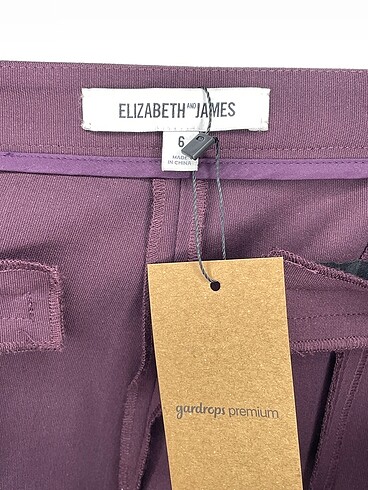 34 Beden bordo Renk Elizabeth and James Kumaş Pantolon %70 İndirimli.