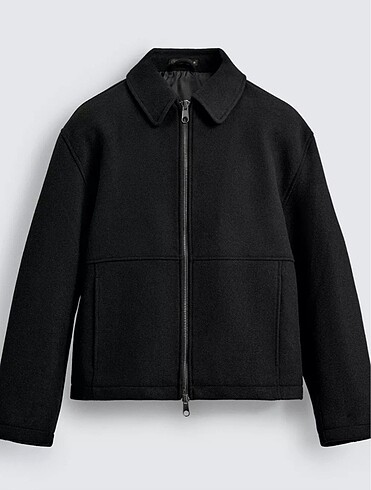 Zara fermuarlı erkek ceket - Görsel 3