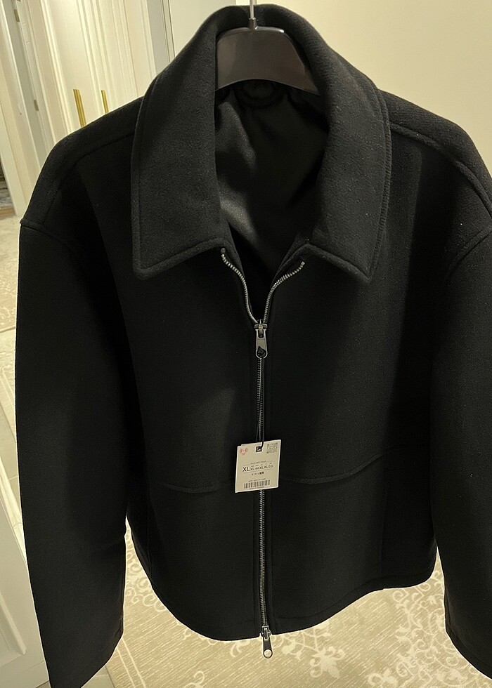 Zara fermuarlı erkek ceket - Görsel 5