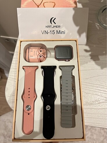 Katjmer akıllı kadın saati ve kulaklığı - Görsel 2
