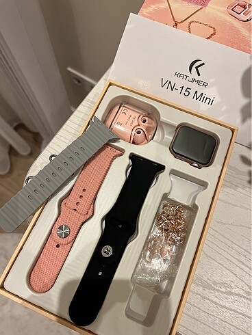 Katjmer akıllı kadın saati ve kulaklığı - Görsel 3