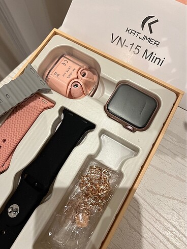 Katjmer akıllı kadın saati ve kulaklığı - Görsel 4