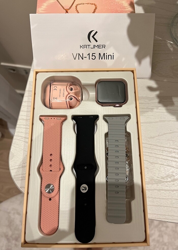 Katjmer akıllı kadın saati ve kulaklığı - Görsel 2