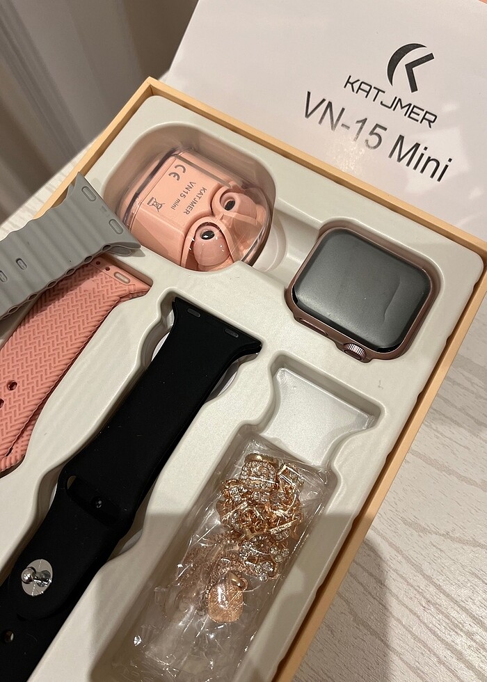 Katjmer akıllı kadın saati ve kulaklığı - Görsel 4