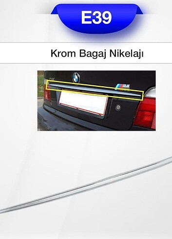 E39 bagaj nikelaj