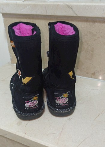 Renkli Nakışlı Kız Çocuk Botu - Görsel 3