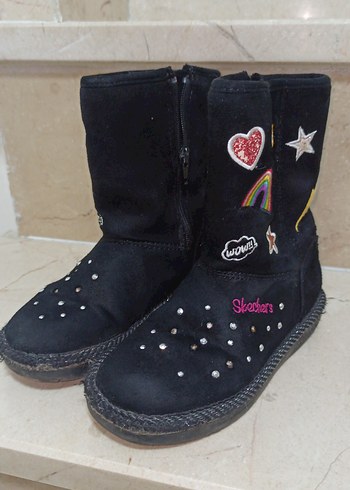 Renkli Nakışlı Kız Çocuk Botu - Görsel 2