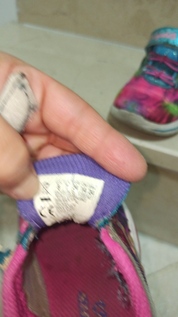 Kız Çocuk Renkli Bağcıklı ve Cırt Cırtlı Spor Ayakkabı - Görsel 4