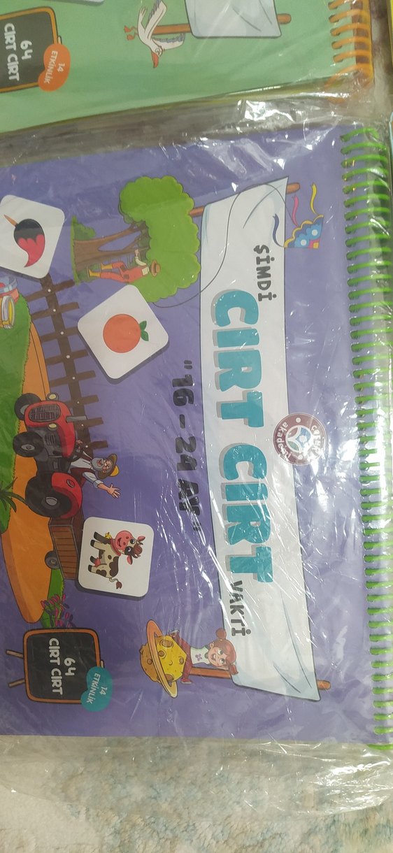 Cırt Cırtlı Eğitim Seti - Görsel 4