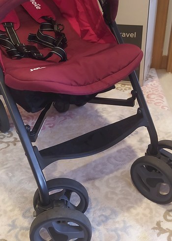 Joie Nitro LX İstanbul içi elden teslim olur Bordo Bebek Arabası - Görsel 6