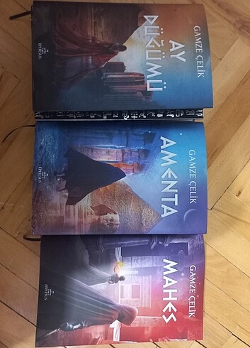  Gamze Çelik Ay Düğümü serisi 3 kitap 