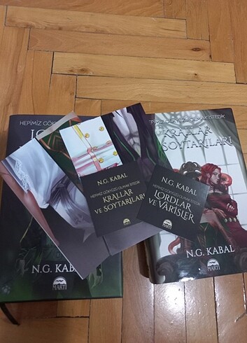 N.G kabal Lordlar ve Varisler serisi iki kitap